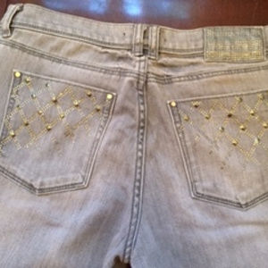 WHBM Noir Bootcut Jeans Size 6